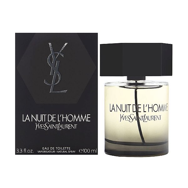Yves Saint Laurent La Nuit De L'Homme por Yves Saint Laurent para Homens - 3,3 oz Spray EDT