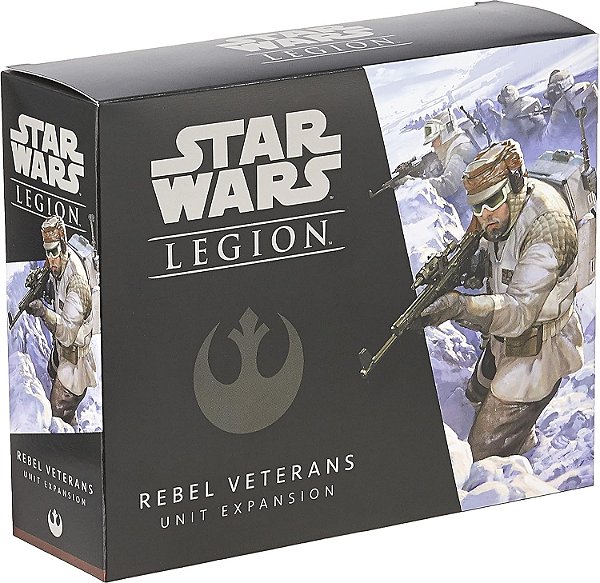 Expansão de Veteranos Rebeldes de Star Wars Legion | Jogo de Batalha para Dois Jogadores | Jogo de Miniaturas | Jogo de Estratégia para Adultos e Adolescentes | Idade 14+ | Tempo Médio de Jogo 3 Hor