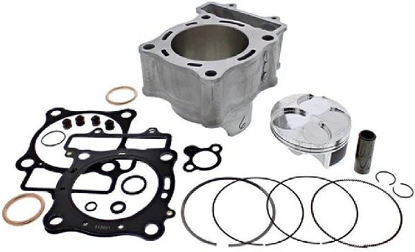 Kit Cilindro de Diâmetro Grande Cylinder Works CW11011K02 Compatível com/Substituição para Honda CRF 250 R 2022-2023, CRF 250 RX 2022-2023 Taxa de Compressão de 13.9