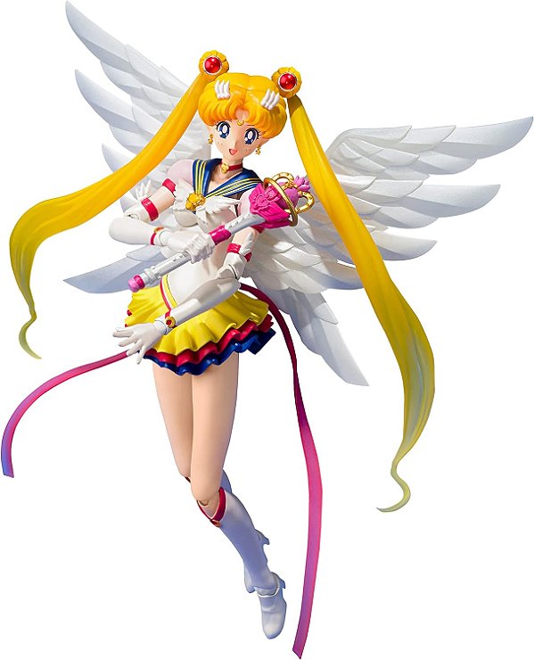 Nações Tamashii - Sailor Moon Sailor Stars - Sailor Moon Eterna, Figura de Ação Bandai Spirits S.H.Figuarts