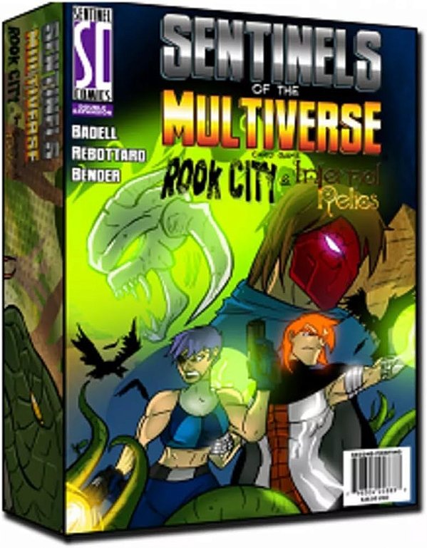 Maior Que Jogos Sentinels of The Multiverse: Rook City e Infernal Relics