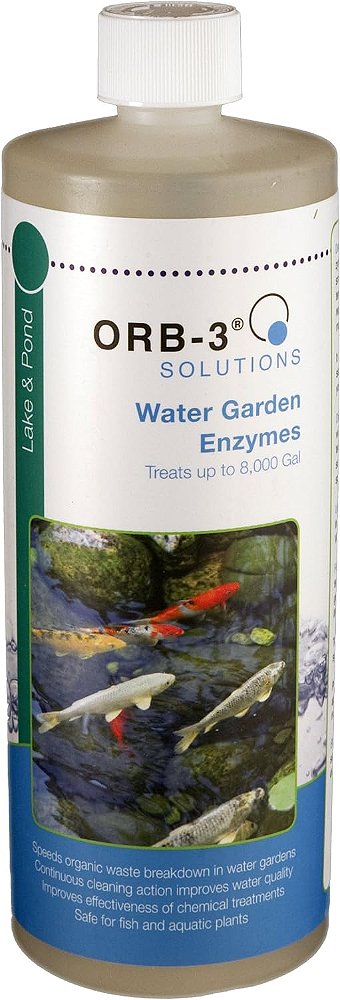 Orb-3 Garrafa de Enzimas para Jardim Aquático, 1 litro