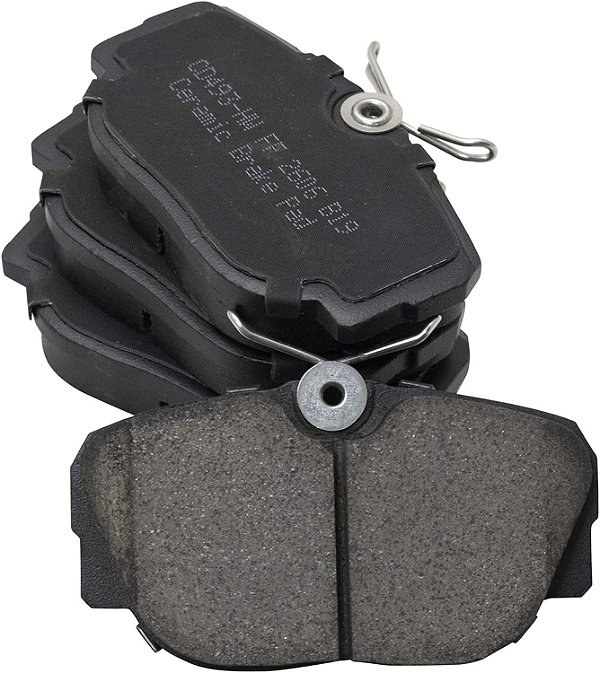Conjunto de Pastilhas de Freio Dianteiras de Cerâmica TRQ para MB 190D / 190E / BMW 318i / 318iS / 325e / 325i / 325is / 325ix / Saab 9000