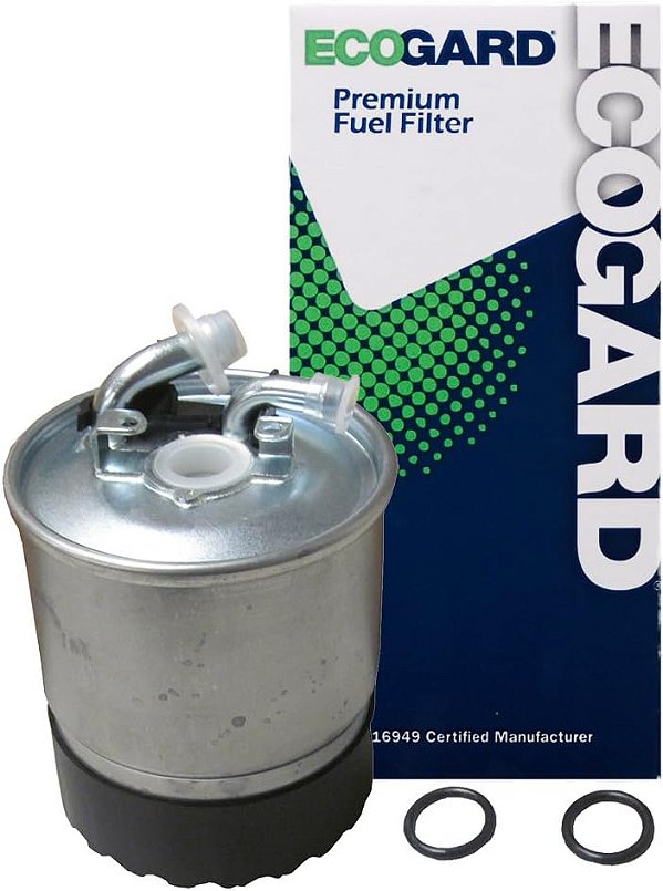 Filtro de combustível premium ECOGARD XF56305 para diesel, compatível com Mercedes-Benz Sprinter 2500 3.0L DIESEL 2013-2019, Sprinter 3500 3.0L DIESEL 2013-2018, E