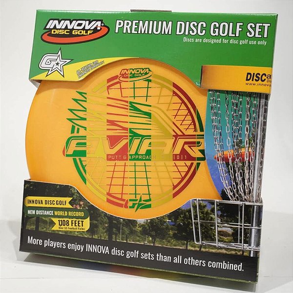 Innova GStar Conjunto de Caixa de Armazenamento de Material com 3 Discos de Disco Golf