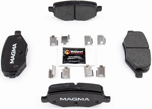 Pastilhas de Freio Cerâmicas Premium MAGMA Fire Born Braking PMD1754C, Traseiras
