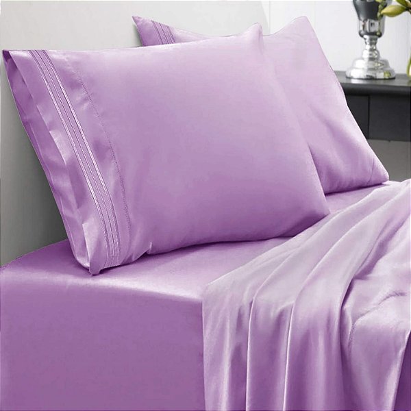 Conjunto de lençóis tamanho completo - lençóis de luxo respiráveis com elástico completo e alças de canto seguras integradas - Conjunto de cama de bolso profundo extra macio da coleção 1800 Supreme - Conjunto de