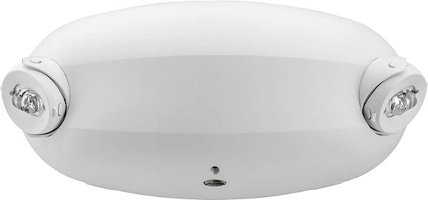 Luminária de Emergência de LED Quantum, Autodiagnóstico, Teste Remoto | UVOLT, 220 Lumens, Branco