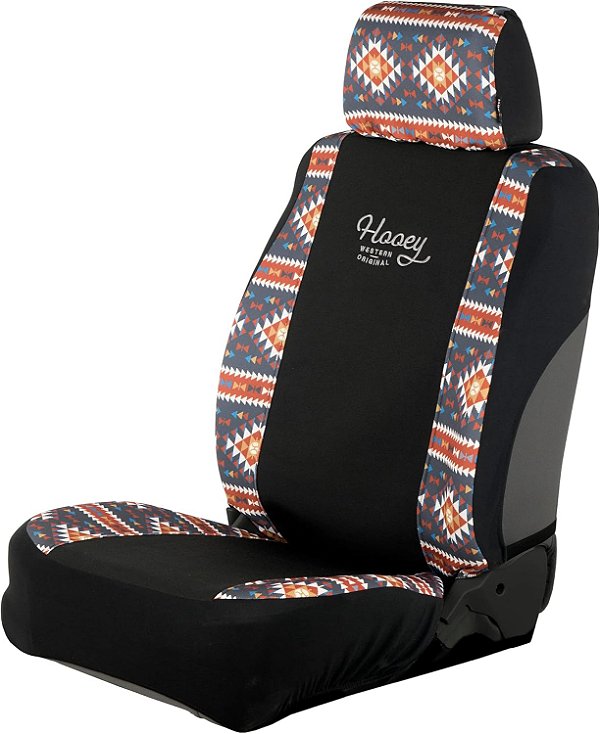 Capa de Banco Traseiro Baixo Hooey, Proteção Durável para Bancos Bucket, Capas de Banco Fáceis de Instalar para Carro, Caminhão, Van, SUV, Riggin (Tucumã Asteca)