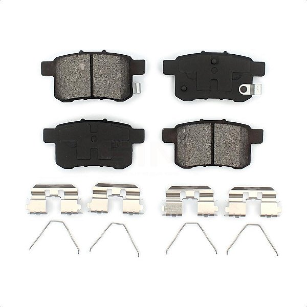 Conjunto de pastilhas de freio Semi-Metálicas SIM, SIM-1451, Traseiras