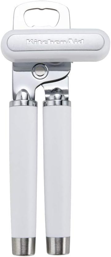 Abridor de Lata / Abridor de Garrafa Multifuncional KitchenAid Gourmet, 8,36 polegadas, Branco