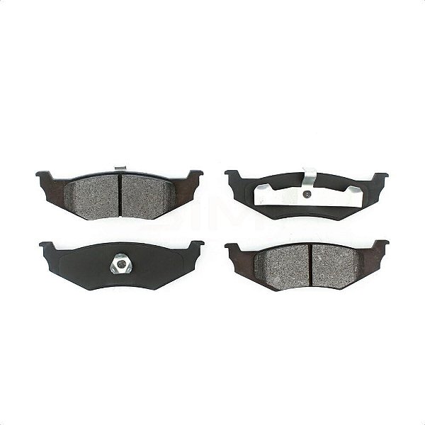 Conjunto de Pastilhas de Freio Semi-Metálicas SIM, SIM-641, Traseiras