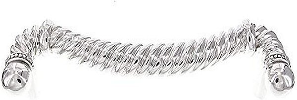 Vicenza Designs P2003 Equestre 9-Inch Rope Pull Appliance, Polished Nickel
Vicenza Designs P2003 Equestre 9 polegadas Puxador de Corda para Eletrodoméstico, Níquel Polido