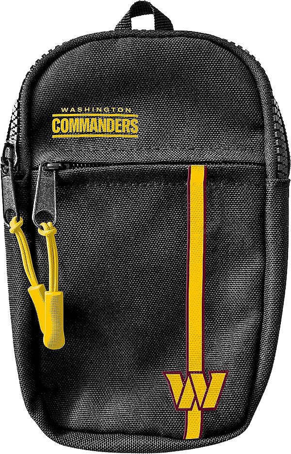 Mochila de Viagem com Alça Ajustável para Tecnologia Unissex SOAR Oficialmente Licenciada pela NFL, Bolsa de Ombro Mini