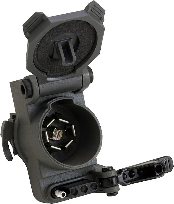 Soluções de reboque Hopkins Endurance 40920 Conector Multi-Tow Twist Mount de 7 lâminas e 4 planas