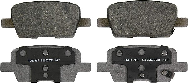 Conjunto de pastilhas de freio a disco cerâmicas Wagner Brake ThermoQuiet QC1877