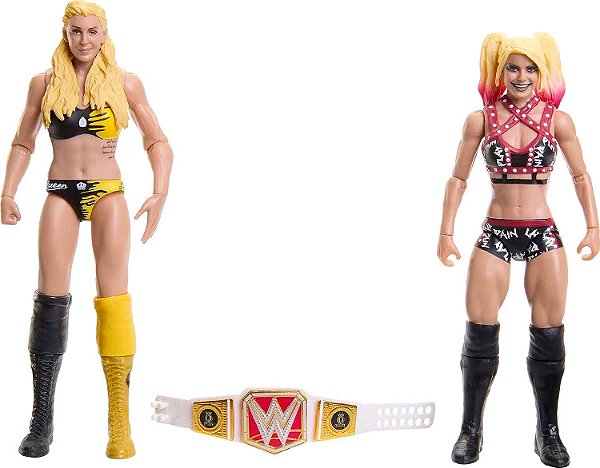Mattel WWE Charlotte Flair vs Alexa Bliss Campeonato Confronto 2-Pack