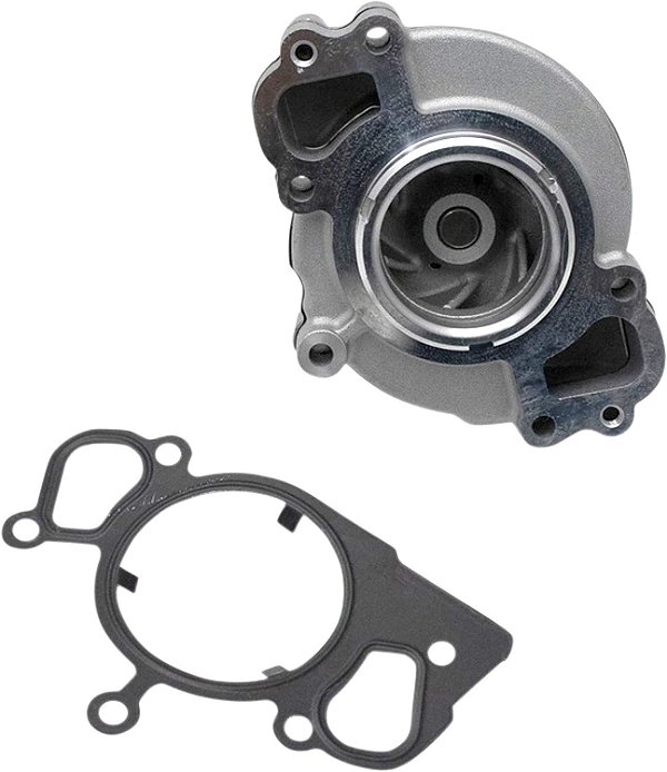 Bomba d'água do líquido de arrefecimento do motor TRQ para Ford Lincoln Jaguar Land Rover