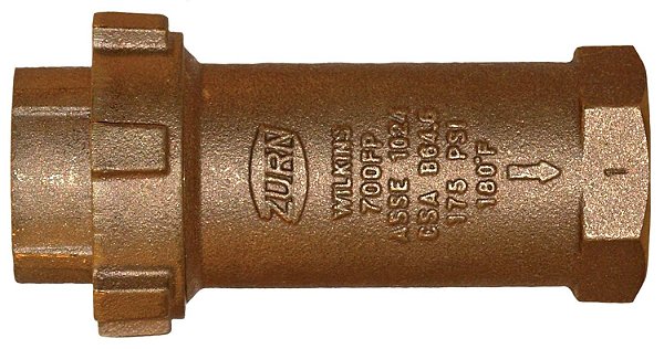 Válvula de Retenção Dupla de Alta Capacidade Zurn Wilkins 1-1/2 X 1-1/2 700XLFP