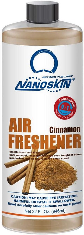 Aromatizante de Ar Concentrado Nanoskin - CANELA - Emite Fragrância Perfumada com Eliminador de Odores no Ar para Renovar o Interior | Diluição Ajustável de até 9:1 | para Automóveis, Casa