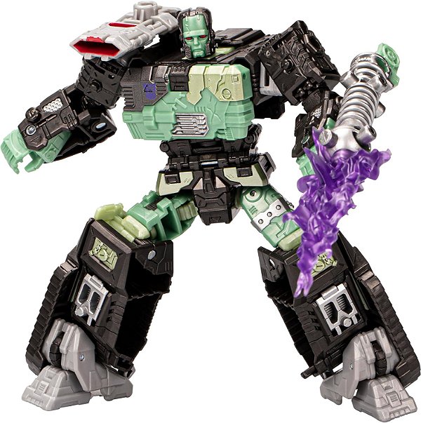 Transformers Colaborativo Monstros Universais Frankenstein x Frankentron, Figura de Ação de Halloween para Meninos e Meninas de 8+ anos de idade