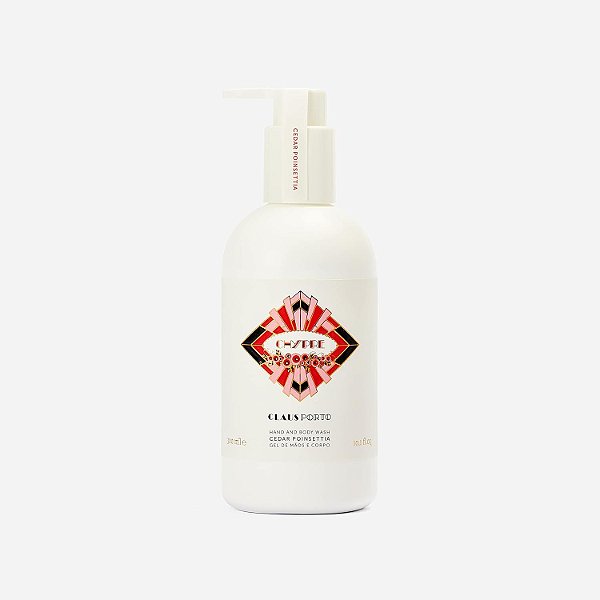 Hidratante Corporal Claus Porto Chypre, Cedro e Poinsettia, 10.14 Fl Oz