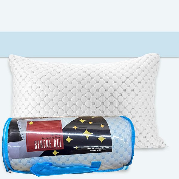 Travesseiros de Mola de Mola com Capa de Bambu e Espuma de Memória com Gel | Mantém Posturas Adequadas para Dormir, Alivia Dores no Pescoço e nos Ombros, Perfeito para Dormir de Lado,