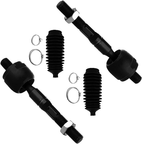 Kit de Braço de Controle da Suspensão Dianteira de 4 peças SCITOO - Feito para Honda Accord Front Inner Tie Rod End w / Steering Rack Boots