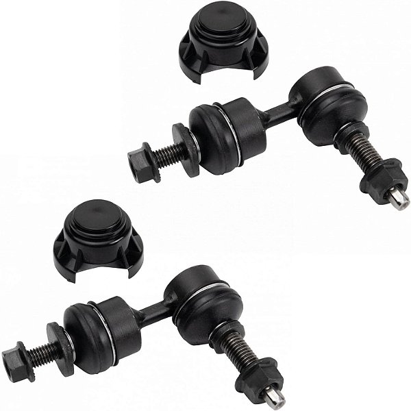 Par de 2 peças de ligação final da barra estabilizadora da suspensão traseira TRQ para Ford Focus C-Max 2012-2018, lado esquerdo e direito (LH RH)
