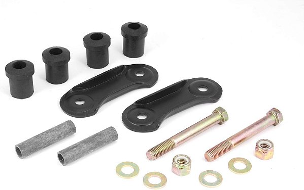 Kit de Suspensão da Mola de Lâmina Omix-Ada | 18271.22 | Kit de Suporte da Mola Traseira | Referência OE: 52040415K | Serve para Jeep Wrangler YJ 1987-1995