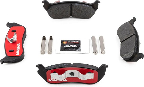 Pastilhas de freio semimetálicas MAGMA Fire Born Braking Severe Duty MSD881M, traseira