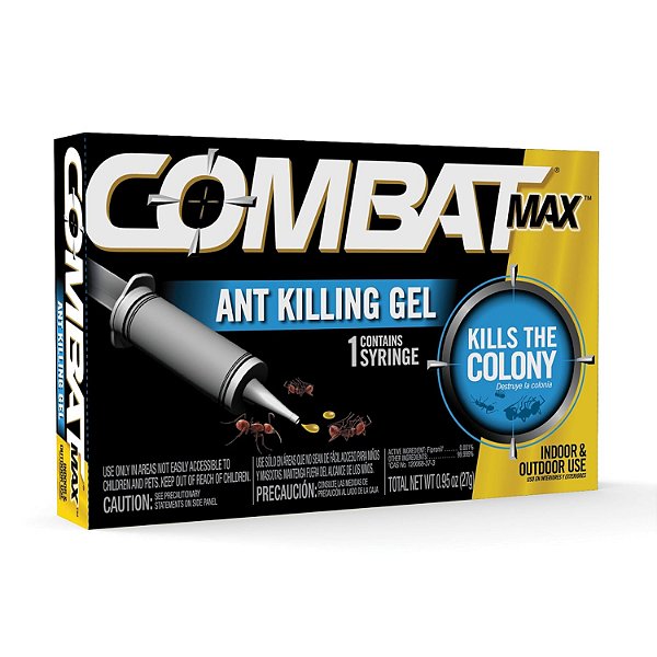 Gel assassino de formigas Combat Max, 27g (Pacote com 12 unidades)