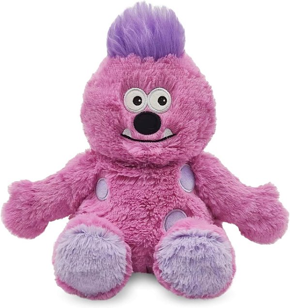 Monstro Rosa Aconchegante de Pelúcia Warmies Perfumado a Lavanda e Aquecível