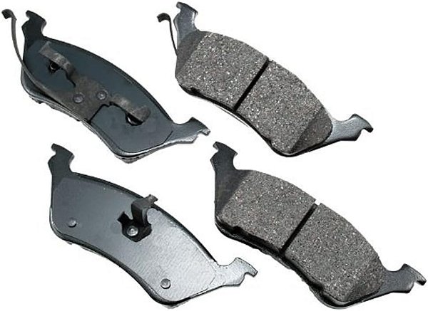 Kit de Pastilhas de Freio a Disco Cerâmicas Premium Ultra Proact Akebono ACT858