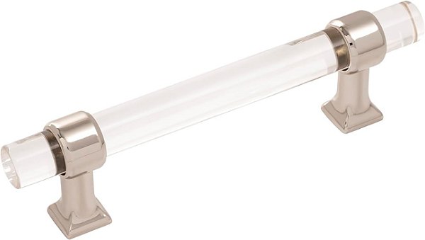 Puxadores de armário de cozinha de núcleo sólido de 10 peças da Hickory Hardware, alças de armário de luxo, portas e gavetas de cômoda, centro de furo de 3-3/4 pole