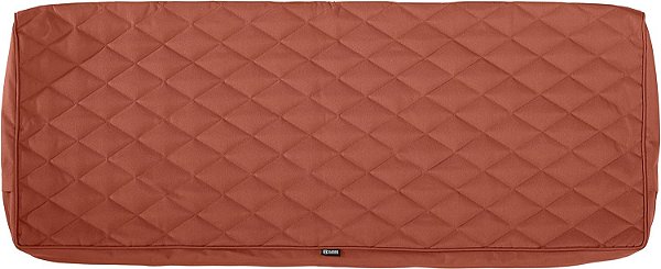 Capa acolchoada para almofada resistente à água Classic Accessories Montlake FadeSafe para banco/cadeira de pátio, 48 x 18 x 3 polegadas, cor de especiarias