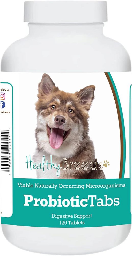 Comprimidos Probióticos Healthy Breeds Finnish Lapphund 120 unidades