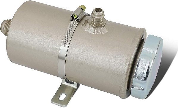 Reservatório de Fluido de Direção Hidráulica de Alumínio DNA MOTORING TANK-PS-005 com Tampa Ajuste Universal