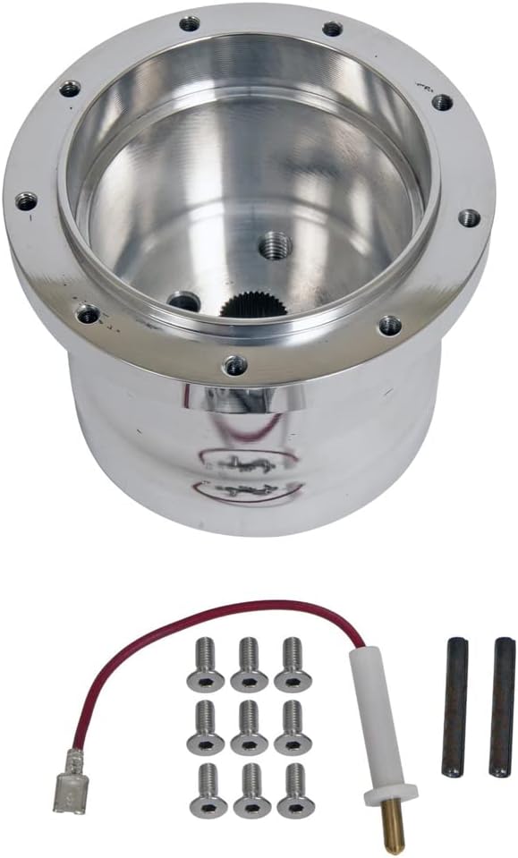 Adaptador de Volante de Direção em Alumínio Usinado para Volantes LECARRA