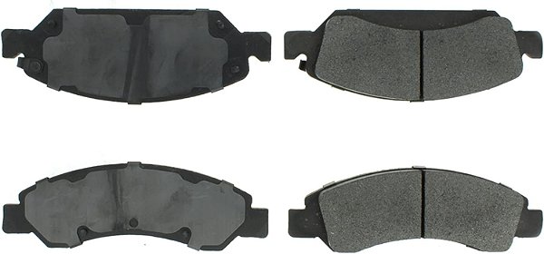 Conjunto de pastilhas de freio de disco premium Cerâmica Posi Quiet Centric 105.08220 para modelos select Scion e Toyota anos
