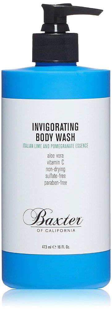 Baxter of California Gel de Banho Revigorante para Homens | Para Todos os Tipos de Pele
