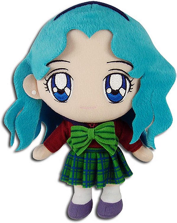 Grande Sailor Moon do Great Eastern GE-52047 Michiru KaiOu Neptune Uniforme Escolar de Pelúcia Multicolorido, 8