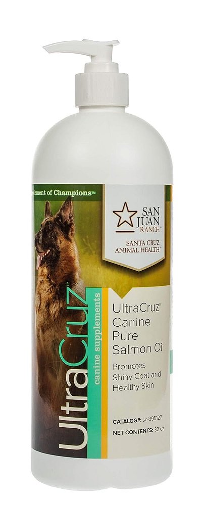 Suplemento de Óleo de Salmão Puro UltraCruz para Cães, 32 oz, sc-395127