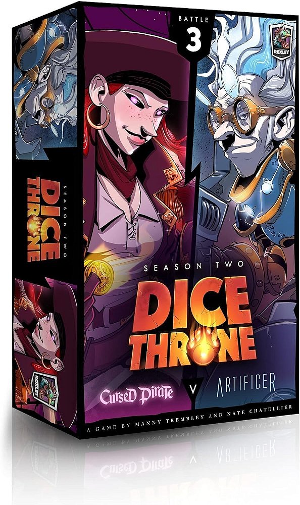 Dice Throne Temporada 2 Caixa 3 por Dice Throne Inc, Jogo de Tabuleiro de Estratégia