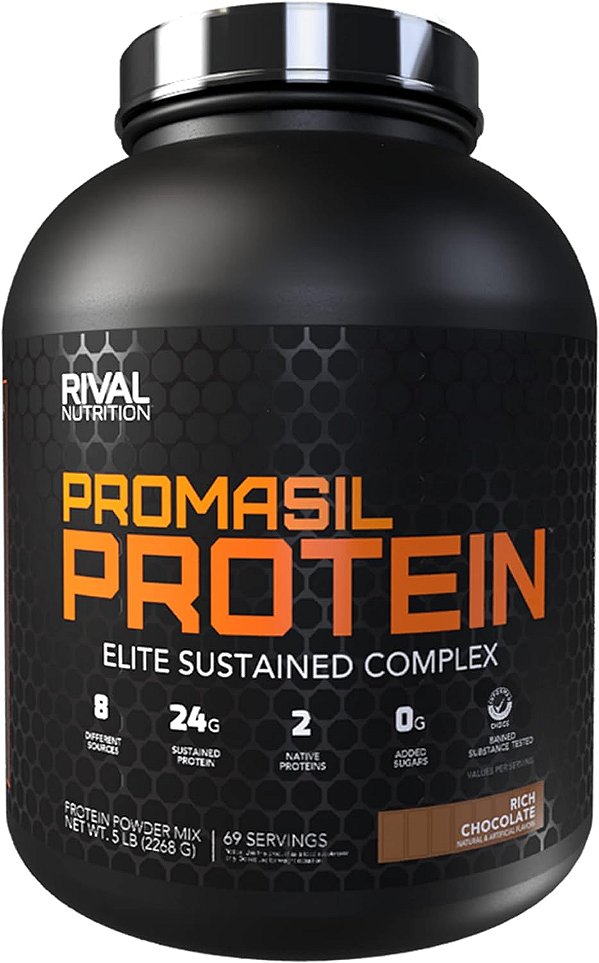 Rivalus Promasil - Chocolate, 5lbs, 80 Onças