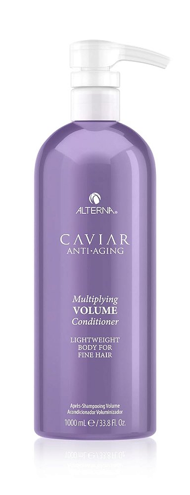 Condicionador Alterna Caviar Anti-Aging Volume Multiplicador | Para cabelos finos e finos | Cria volume e espessura instantâneos | Livre de sulfato