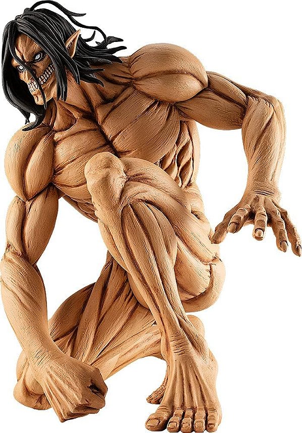 Ataque dos Titãs: Eren Yeager (Attack Titan Ver.) Estátua de PVC da linha Pop Up Parade