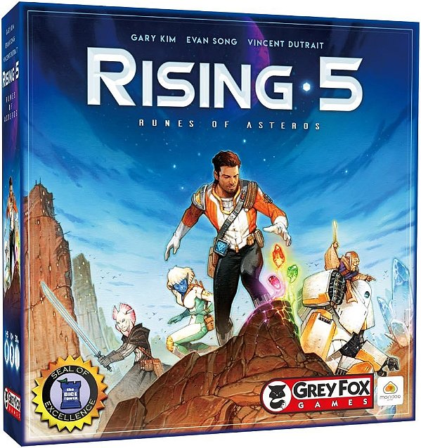 Jogo de Tabuleiro Rising 5 da Grey Fox Games
