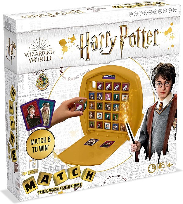 Jogo de Tabuleiro Harry Potter Top Trumps Match