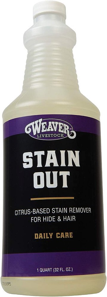 Produto: Removedor de Manchas para Animais Weaver Leather Stain Out Clear, 32 oz.
